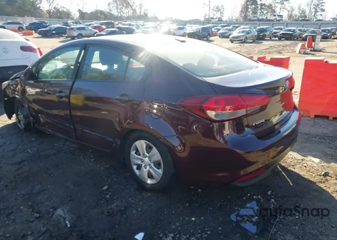 2017 Kia Forte Lx из США, поврежденный, VIN 3KPFL4A71HE017509